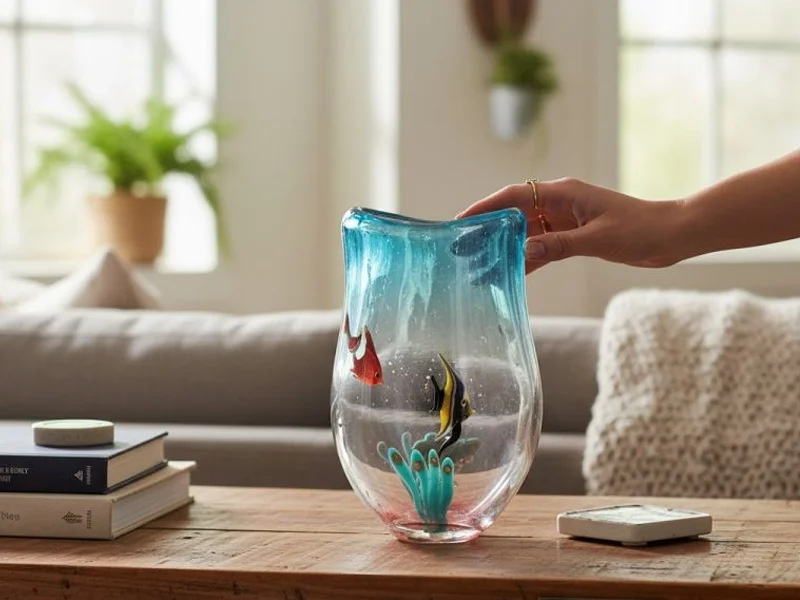 Luxury Murano Glass Centerpiece Detail
