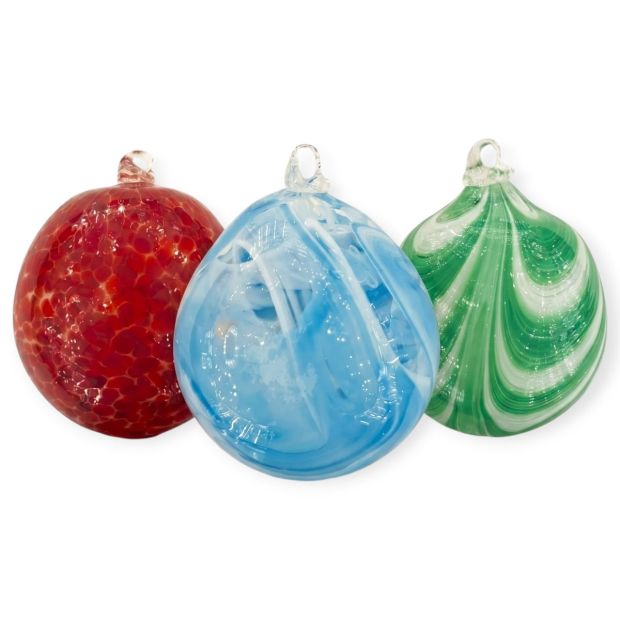 Weihnachts-Trio „Armonia Veneziana“ aus Muranoglas