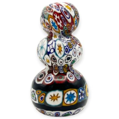 Vasi  con murrine lavorazione su pietra